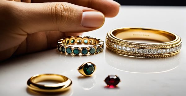 Bijoux en or et pierres semi-précieuses : luxe et élégance